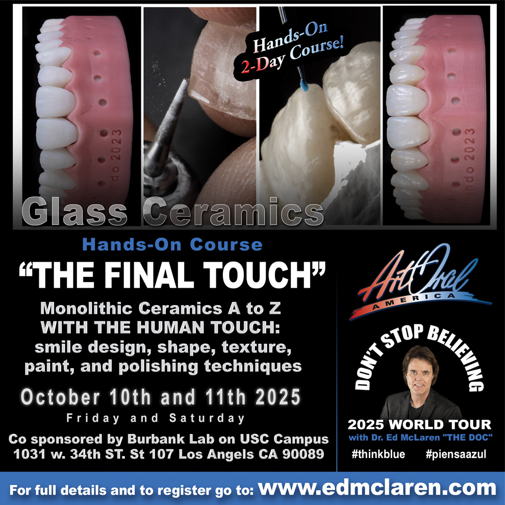 The FINAL TOUCH for Glass Ceramics